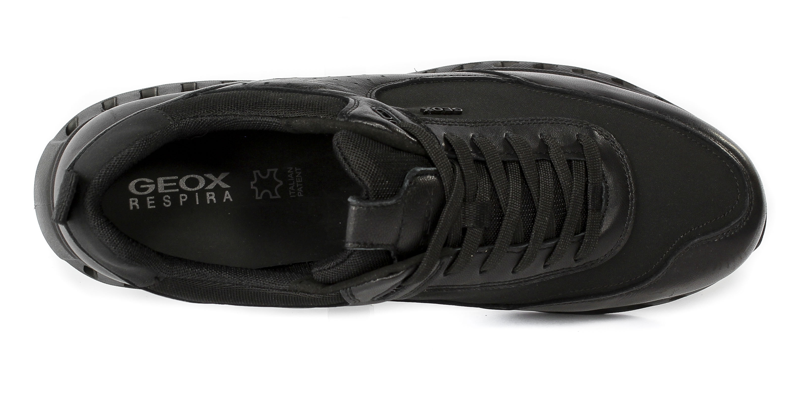 Półbuty Geox U25DYA OLM11 C9999 Black