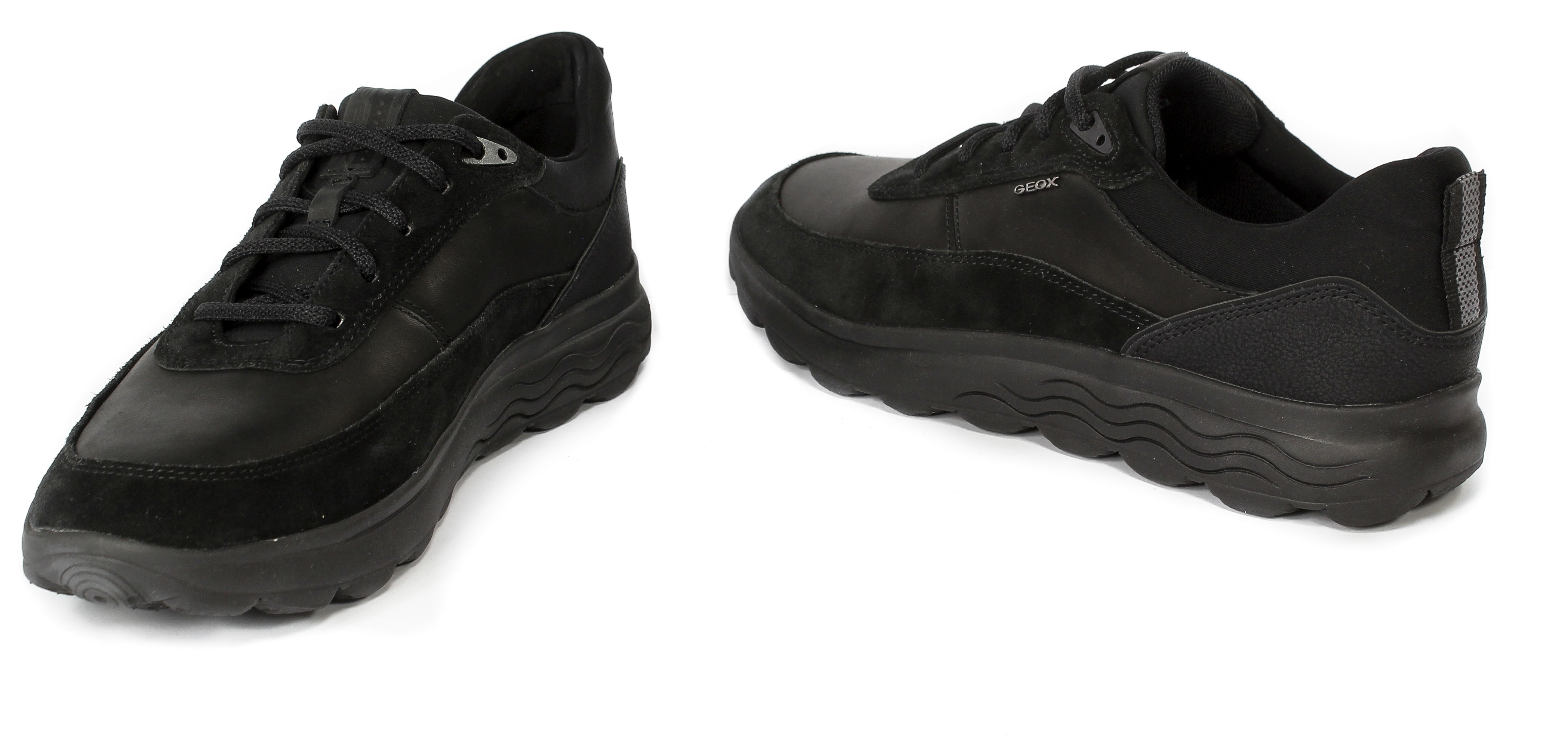 Półbuty Geox U16BYE 08522 C9997 Black