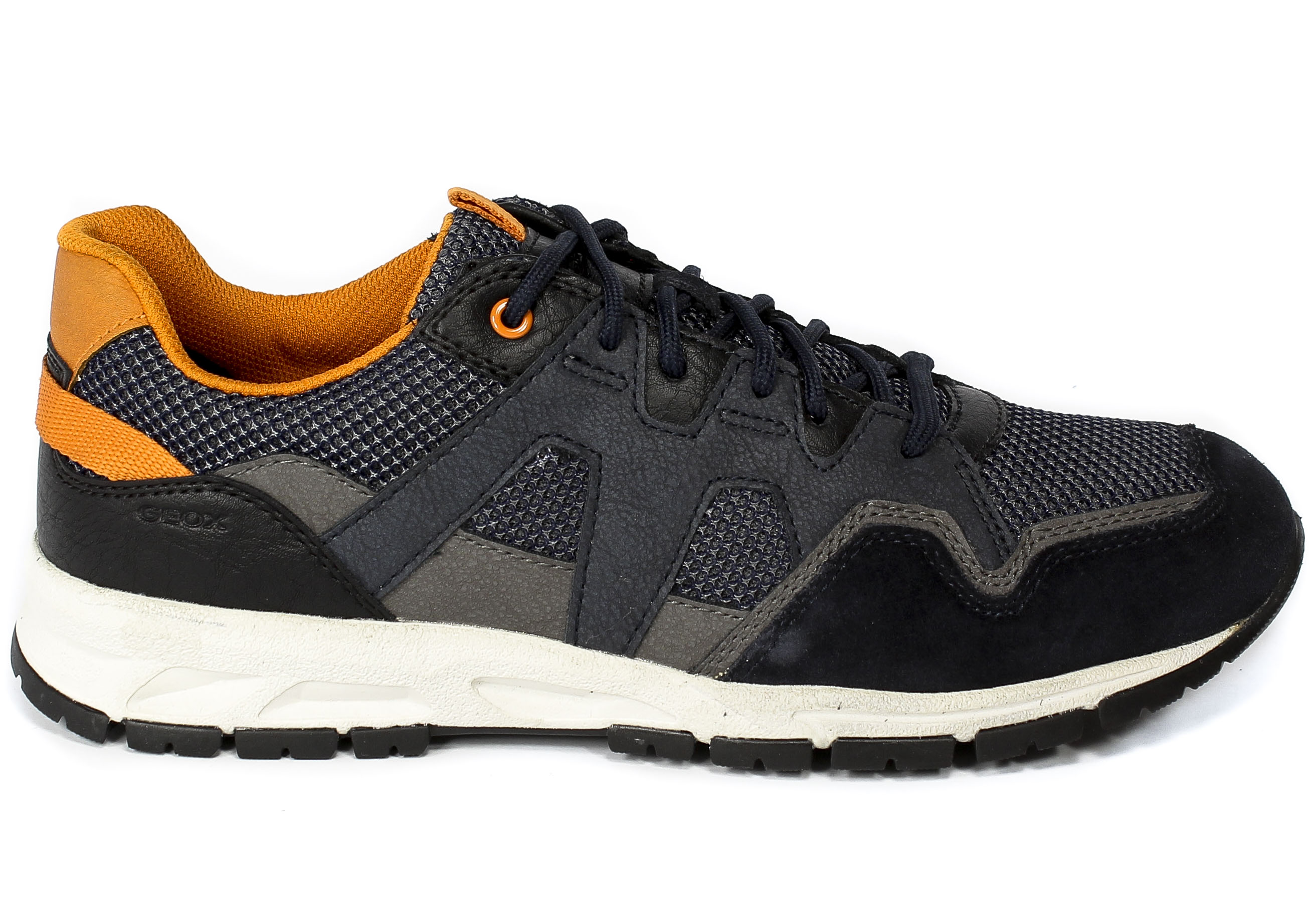 Półbuty Geox U25A7B 014EK C0832 Navy LT.Grey