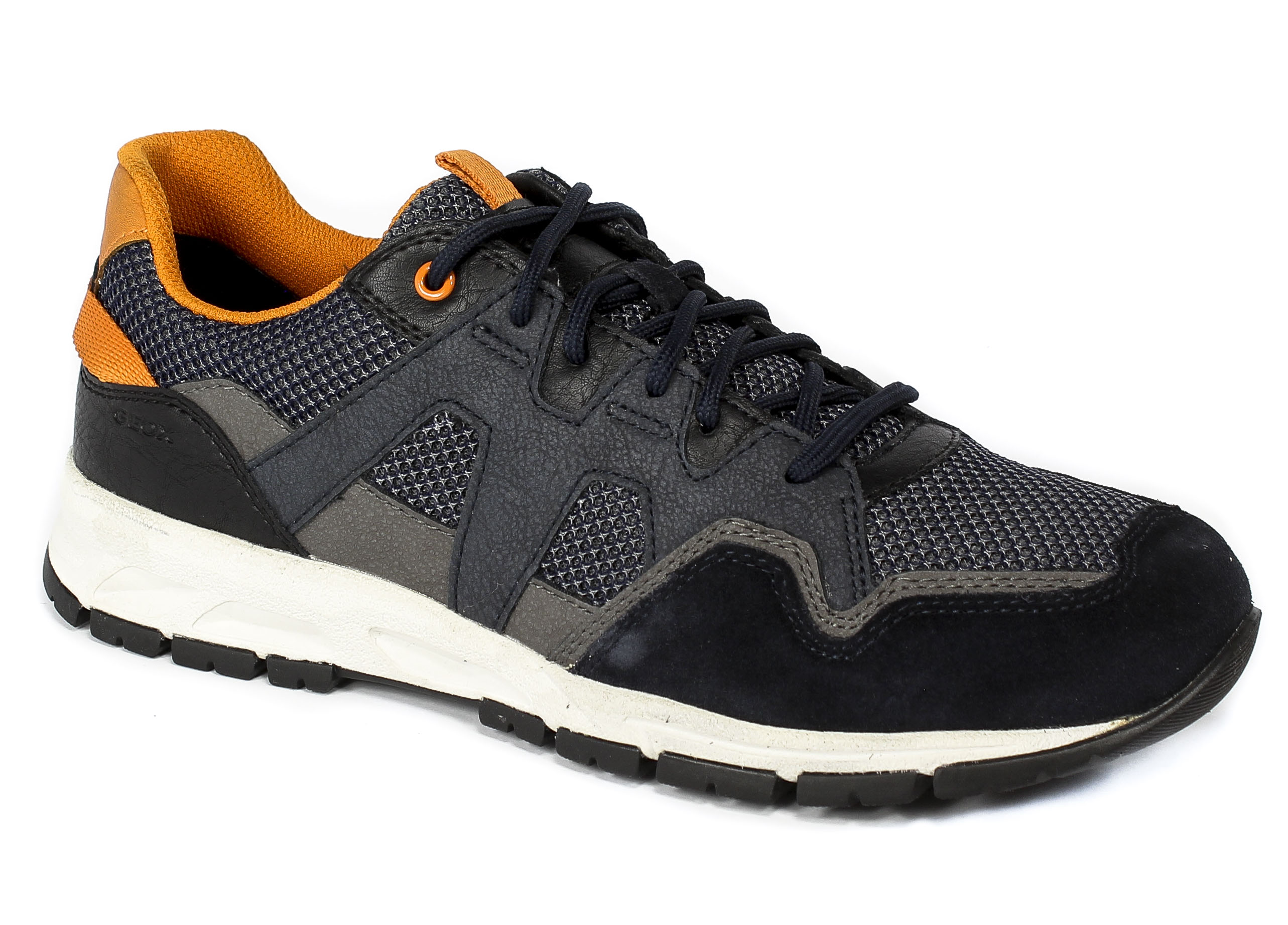 Półbuty Geox U25A7B 014EK C0832 Navy LT.Grey