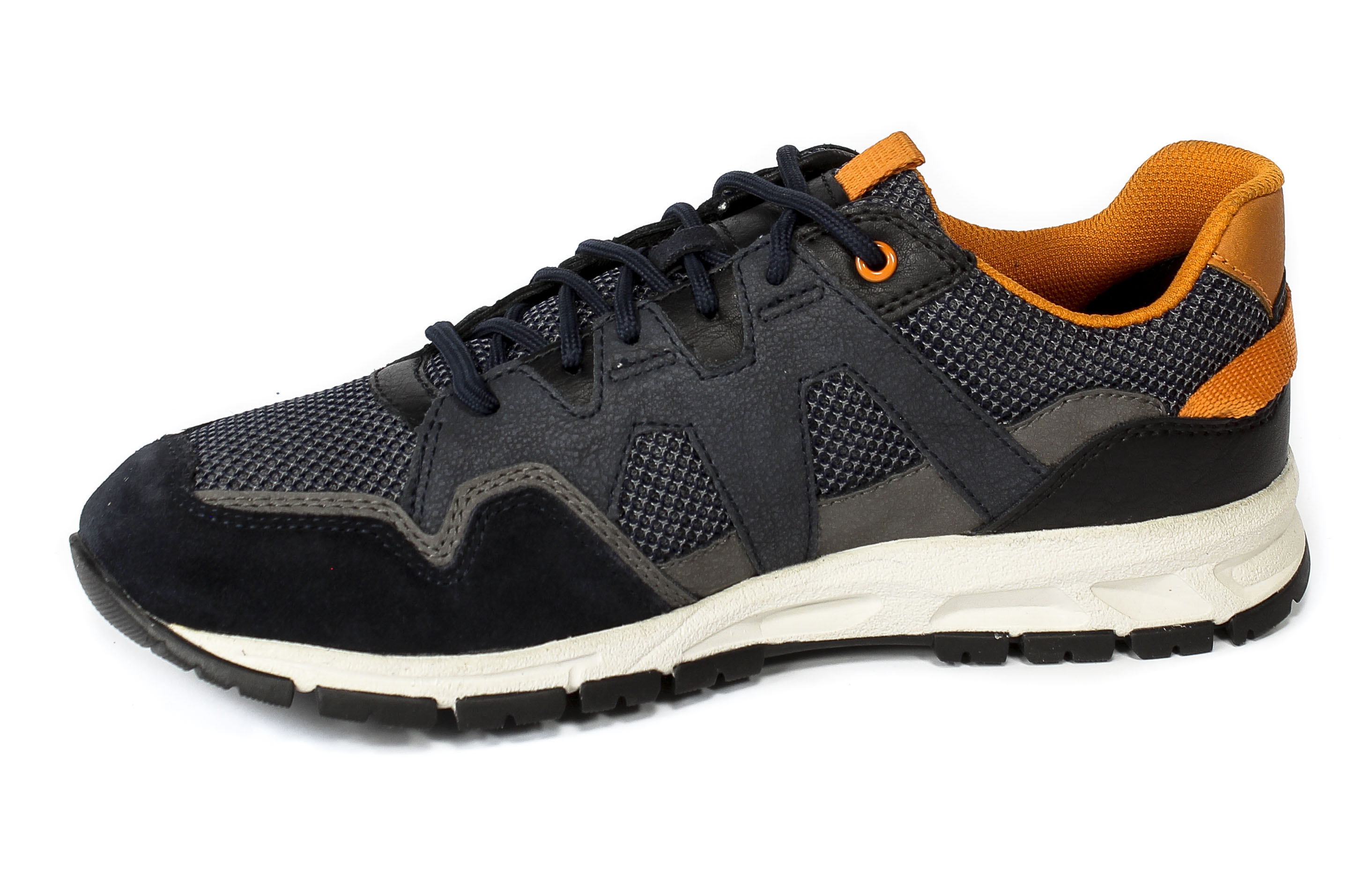 Półbuty Geox U25A7B 014EK C0832 Navy LT.Grey