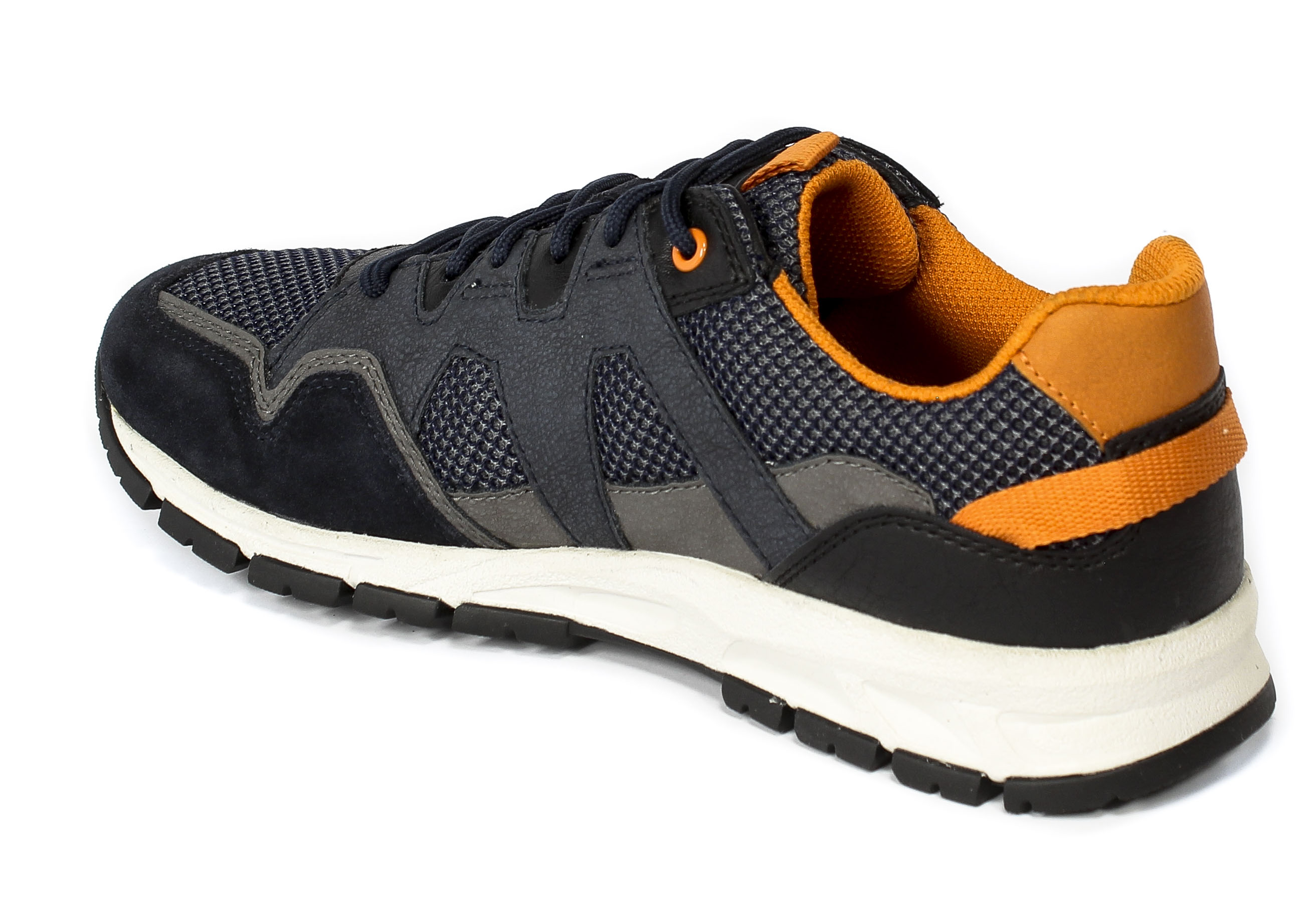Półbuty Geox U25A7B 014EK C0832 Navy LT.Grey