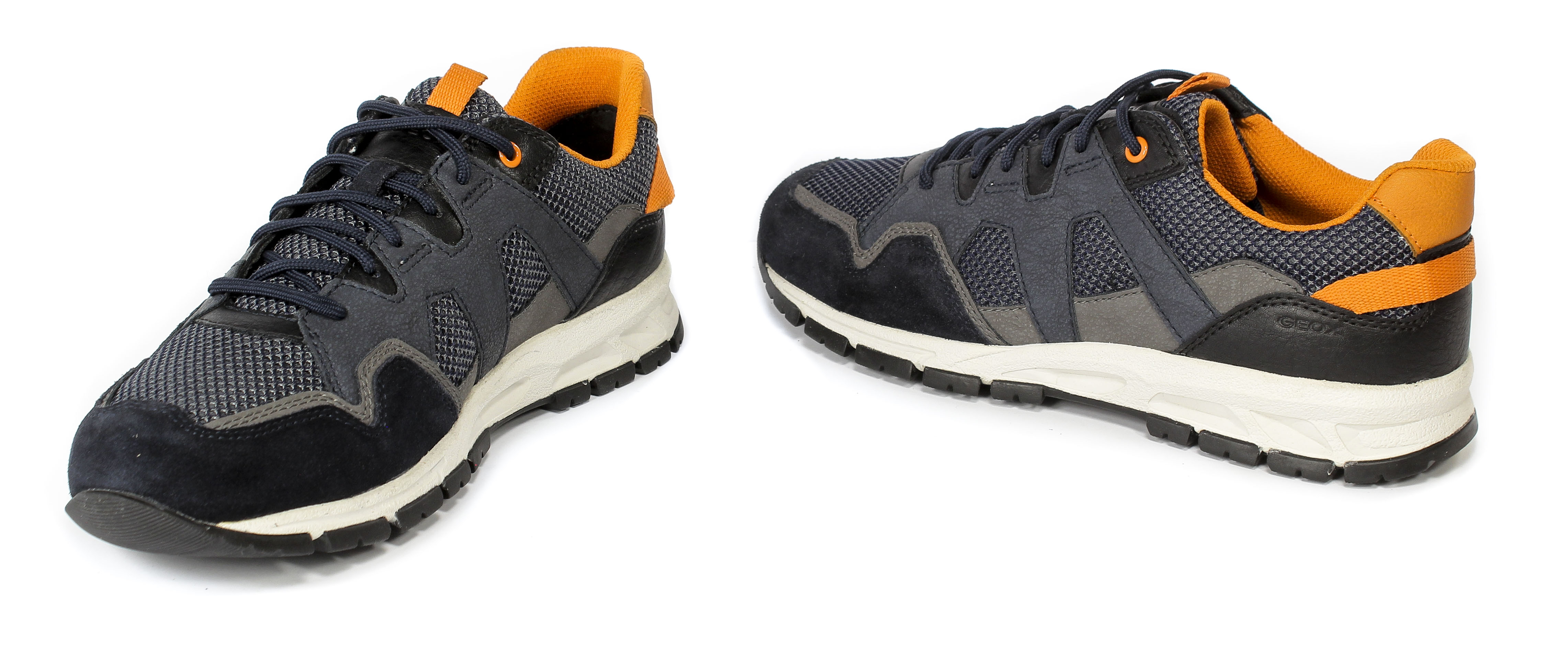Półbuty Geox U25A7B 014EK C0832 Navy LT.Grey