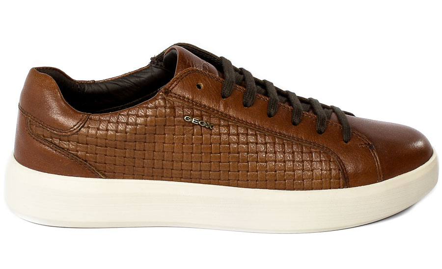 Półbuty Geox U25EAA 04743 C6001 Cognac