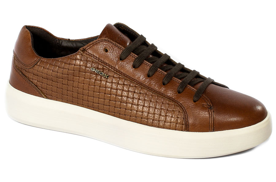 Półbuty Geox U25EAA 04743 C6001 Cognac
