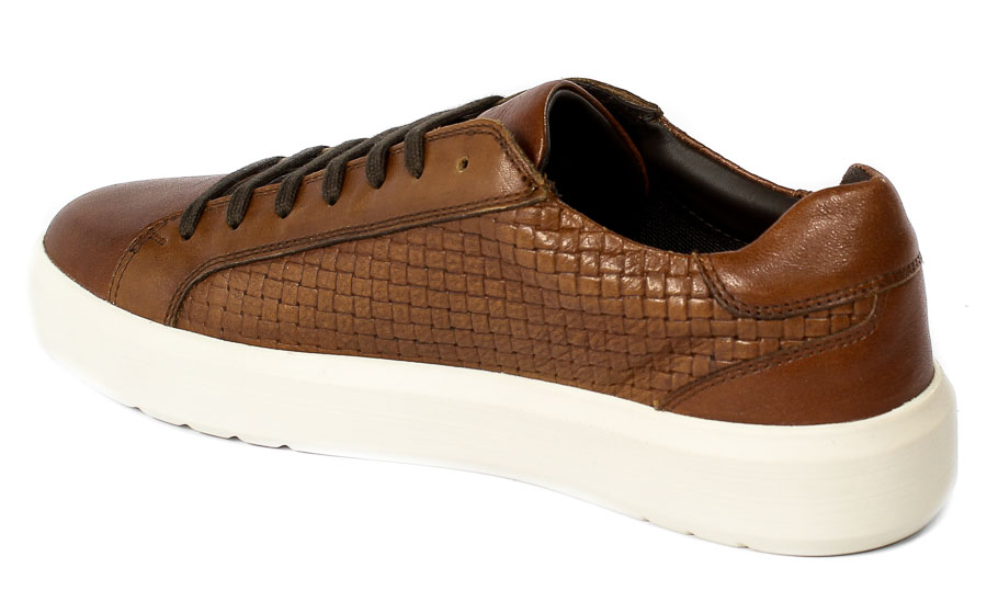 Półbuty Geox U25EAA 04743 C6001 Cognac