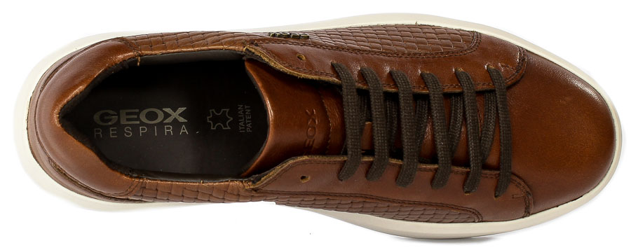 Półbuty Geox U25EAA 04743 C6001 Cognac