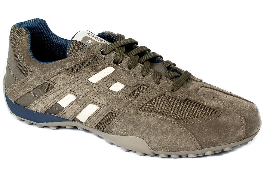 Półbuty Geox U42704K 02214 C1018 Dove Grey