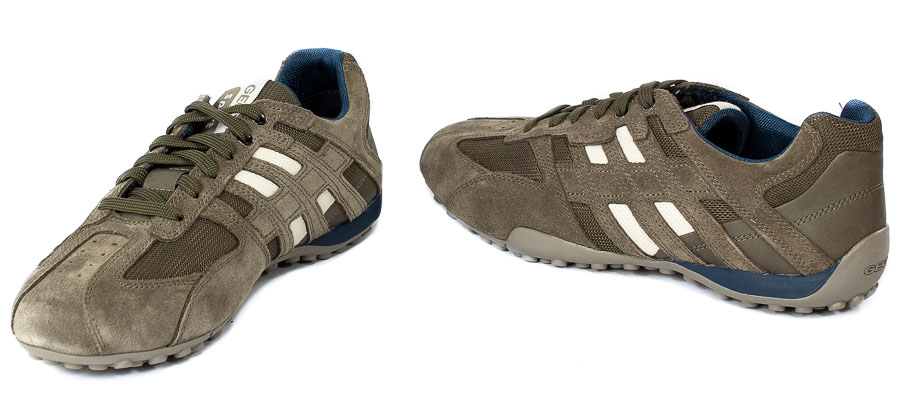 Półbuty Geox U42704K 02214 C1018 Dove Grey
