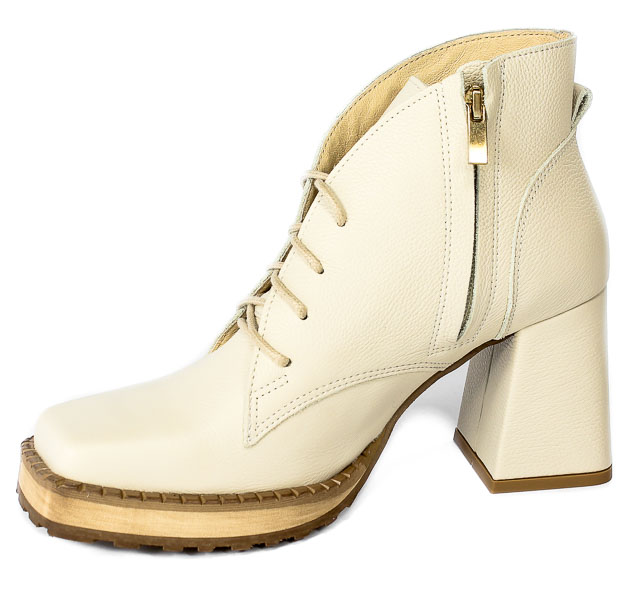 Botki Exquisite 1395 Beż Groch