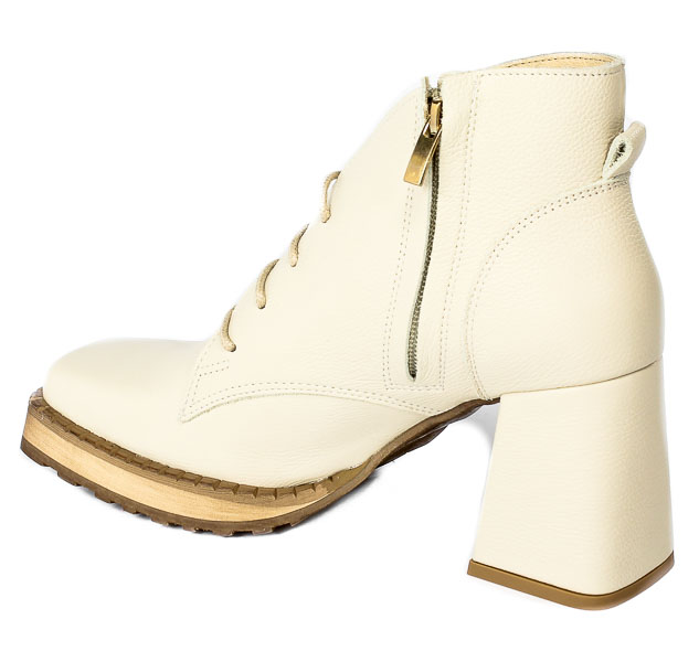 Botki Exquisite 1395 Beż Groch
