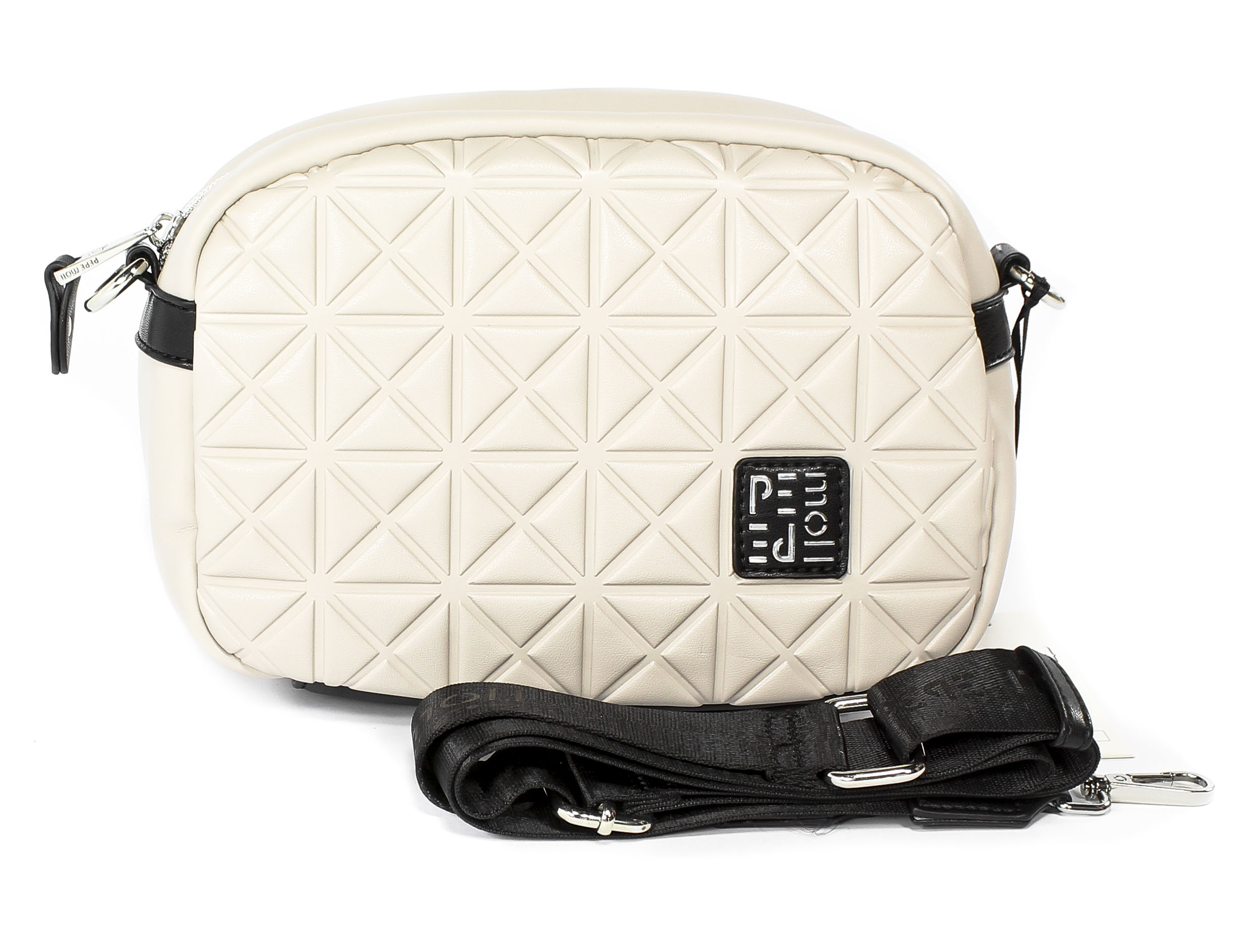 Torebka Pepe Moll 2222333 Diamond OFF Kid Black 