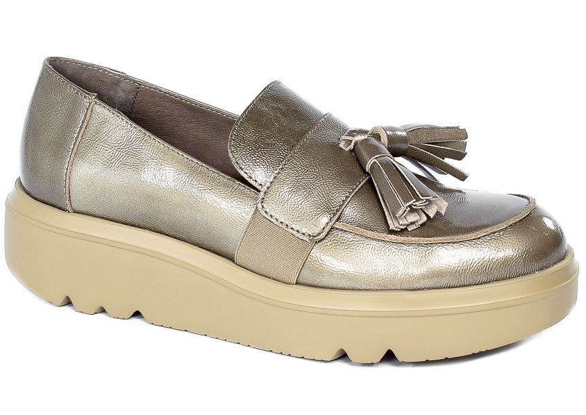 Półbuty Wonders A-2803 Lack Taupe