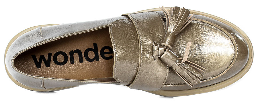 Półbuty Wonders A-2803 Lack Taupe