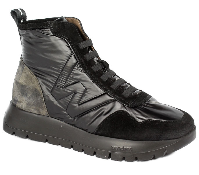 Sneakersy Wonders A-2415 Jungla Trend Negro
