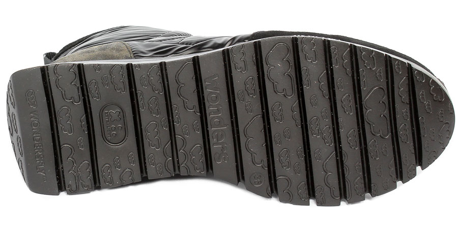 Sneakersy Wonders A-2415 Jungla Trend Negro