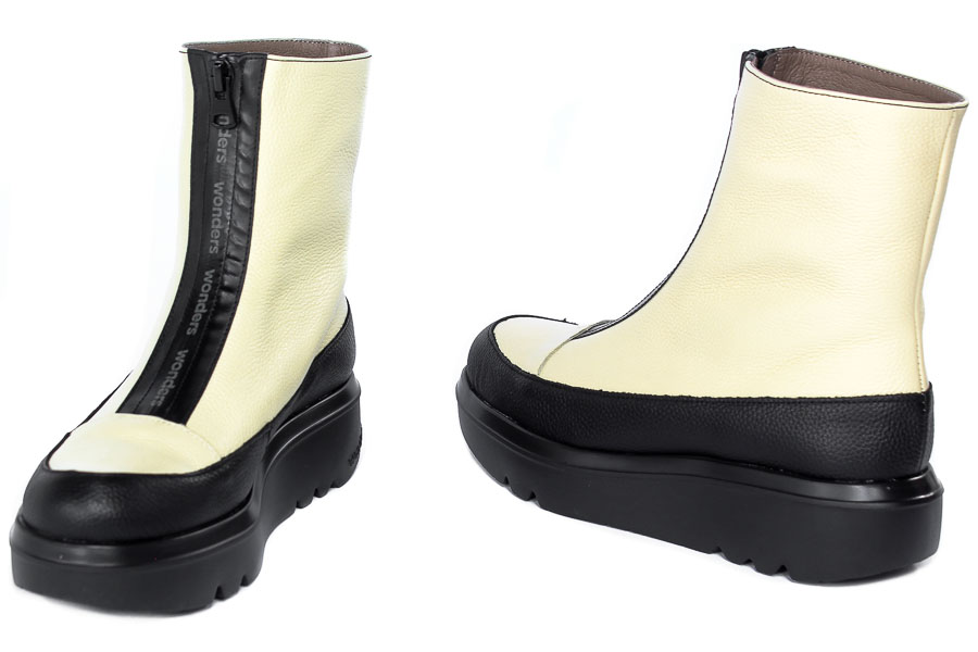 Trzewiki Wonders A-2802 Wild Cream Negro