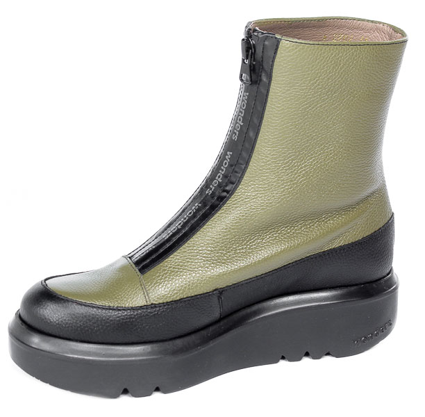 Trzewiki Wonders A-2802 Wild Olive Negro