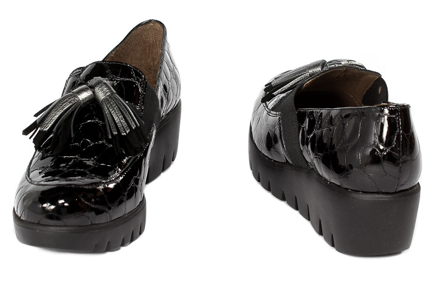 Półbuty Wonders C-33254 Barbun Negro