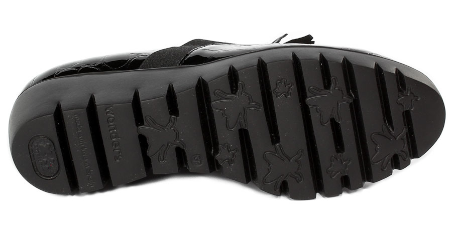 Półbuty Wonders C-33254 Barbun Negro