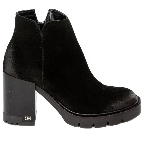 Botki Chebello 3039-034-000-S246 Czarny