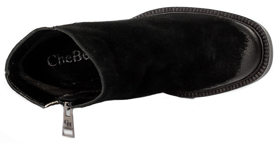 Botki Chebello 3039-034-000-S246 Czarny