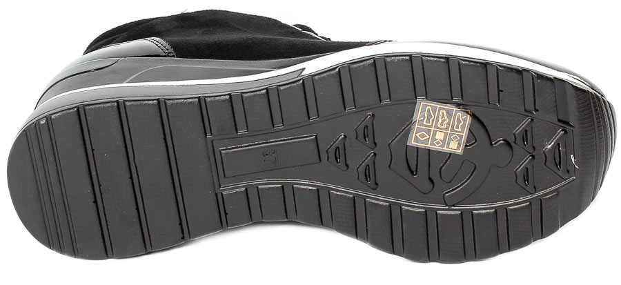 Sneakersy Potocki 22-12117BK Czarny