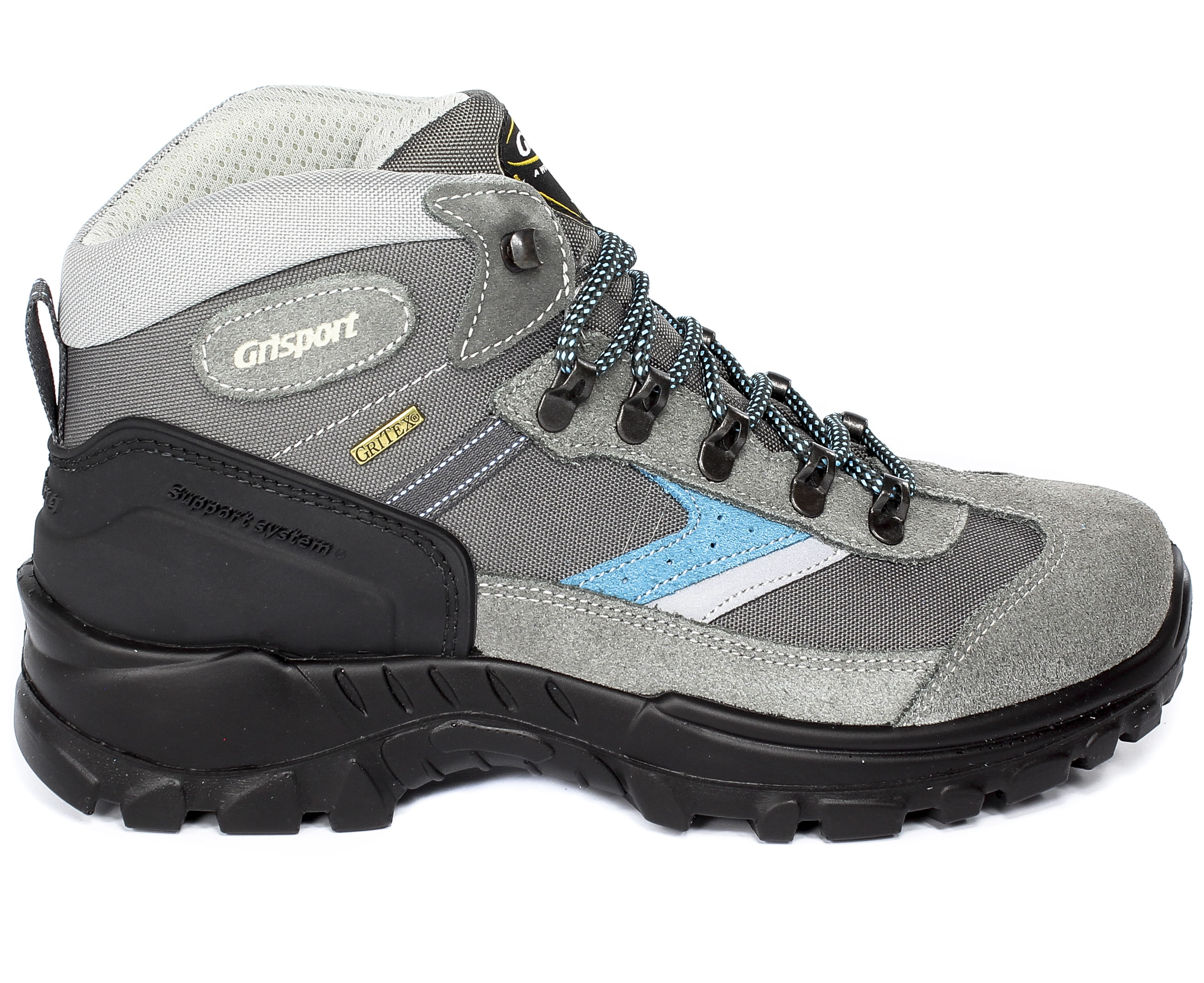Trzewiki Grisport 13316S25G Grigio Scamosciato
