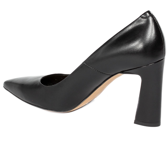 Czółenka Bravo Moda 0063 Czarna Skóra