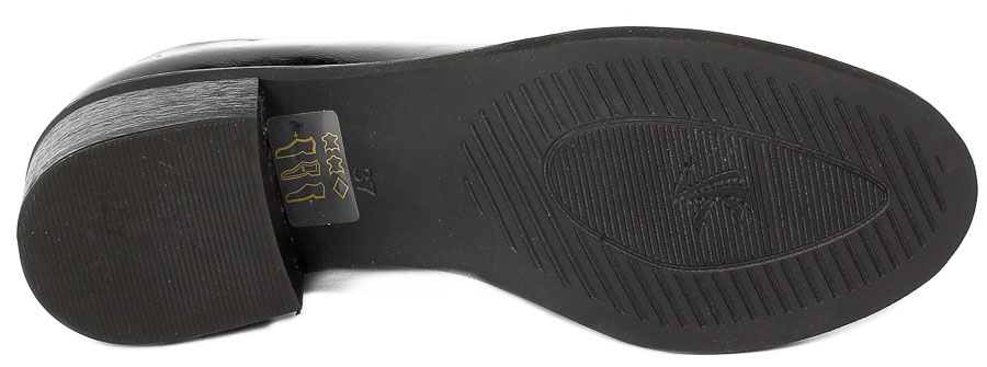 Półbuty Kordel 2466 Czarny 287