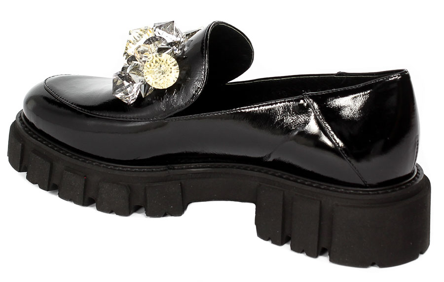 Mokasyny Kaniowski K-0870-022 Czarny._TN