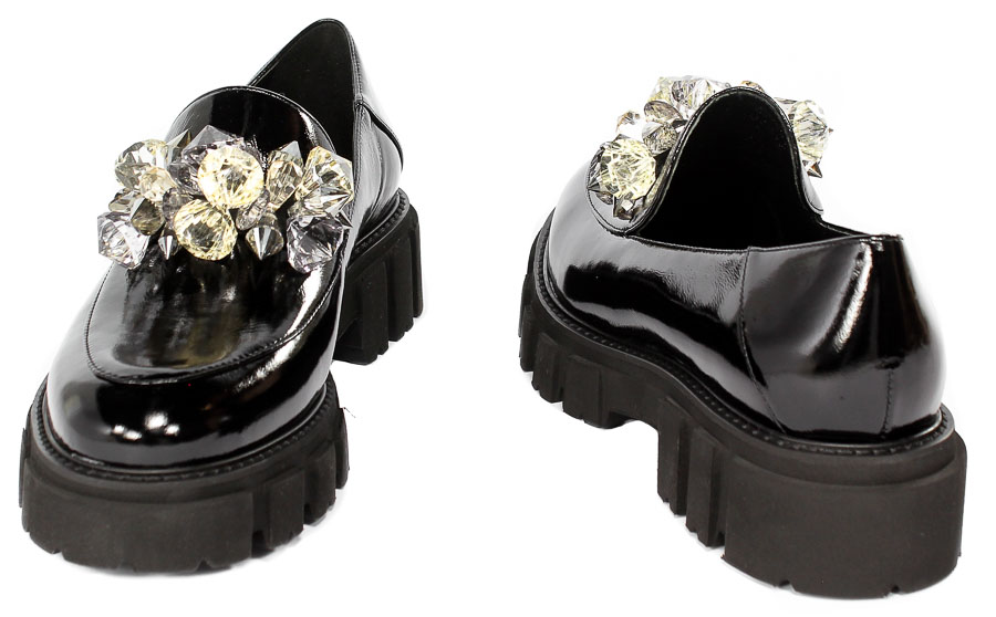 Mokasyny Kaniowski K-0870-022 Czarny._TN