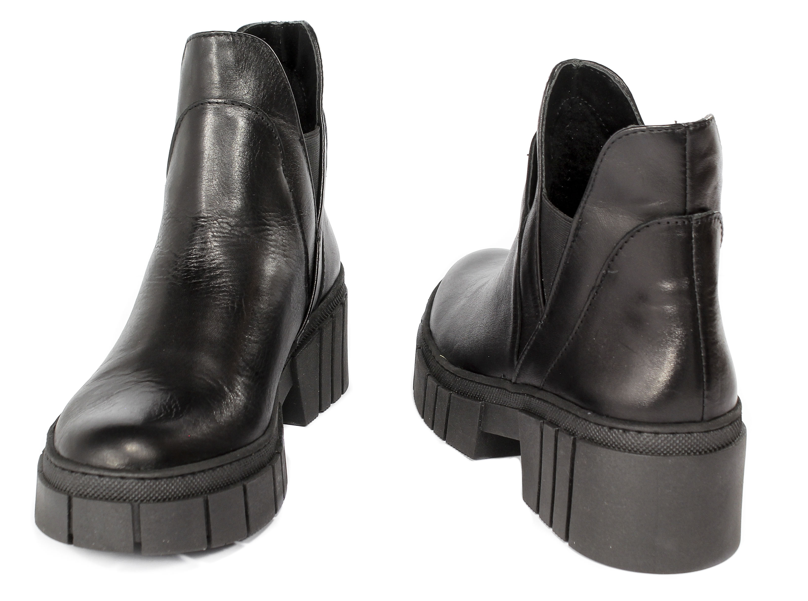 Botki Clasicco 5016-001-01-5 Czarny