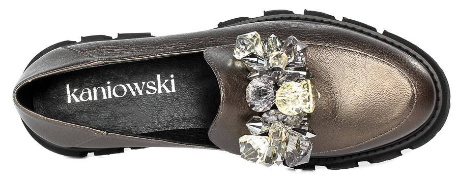 Mokasyny Kaniowski K-0870-0323 Miedź