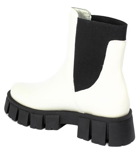 Trzewiki Chebello 3018-393-000-S217 Białe