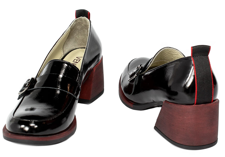 Półbuty Venezia 012-147R Black