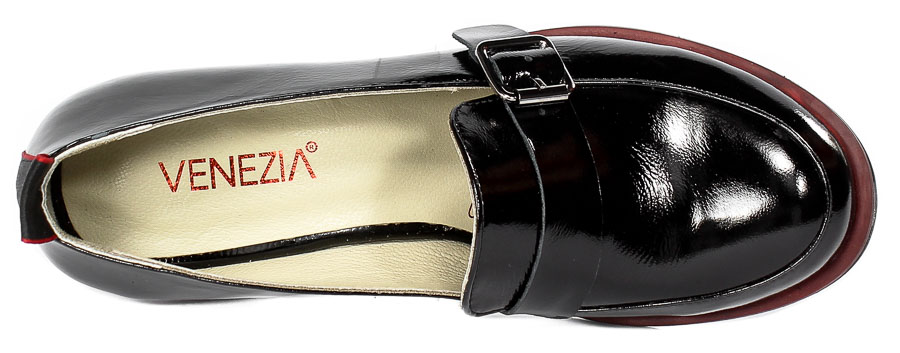 Półbuty Venezia 012-147R Black