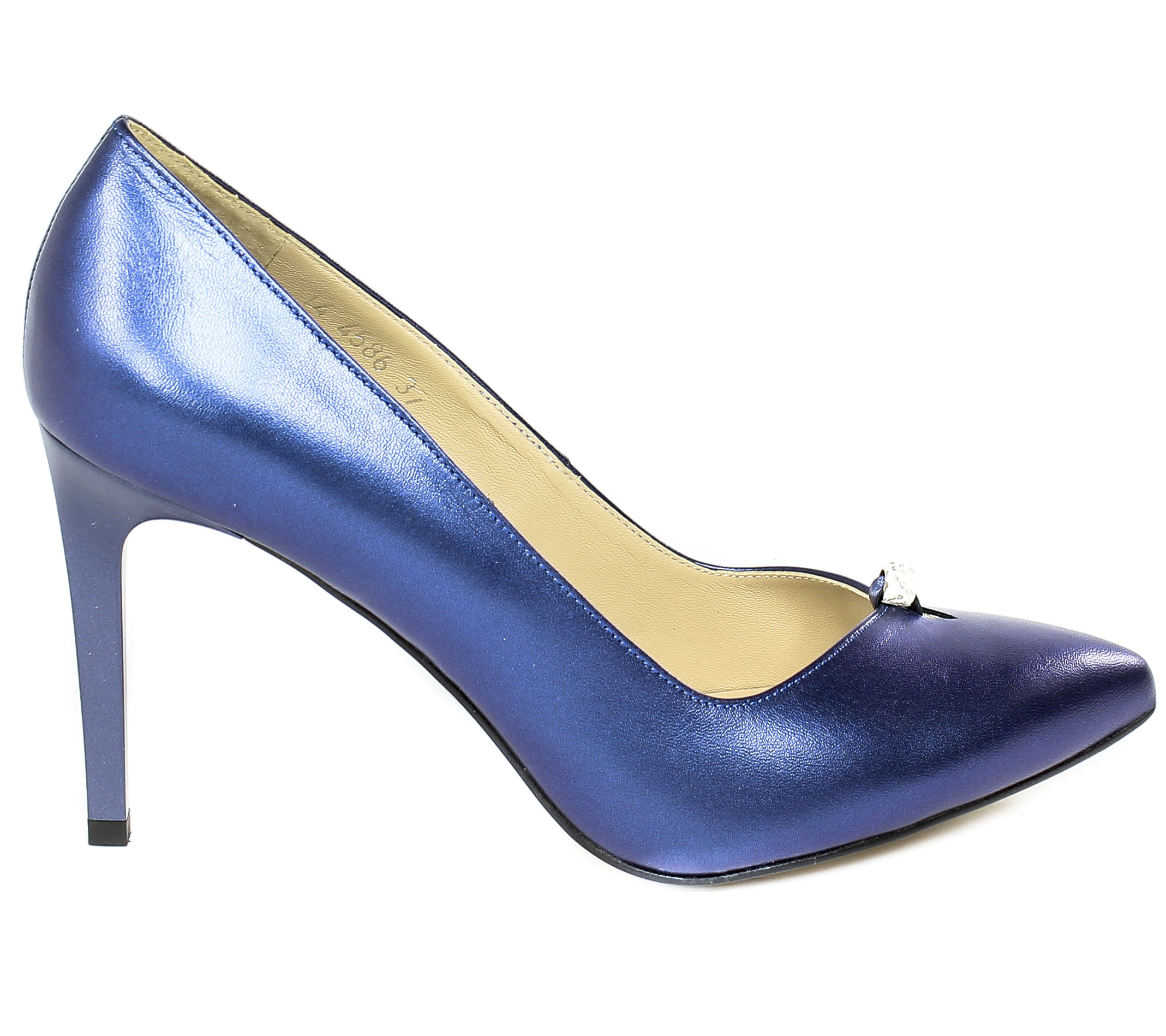 Szpilki Anis 4586 Blue Perlata_TN