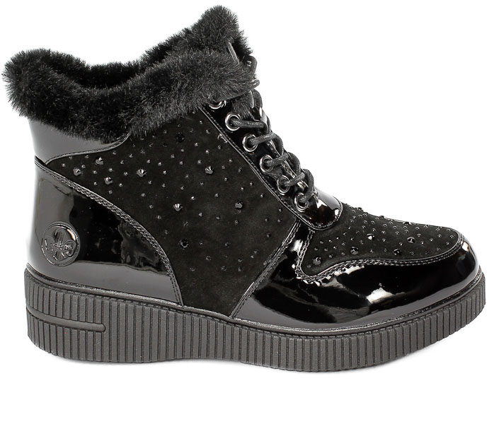 Trzewiki Rieker 93312-00 Black