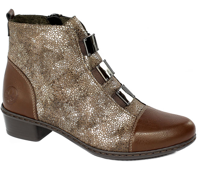 Botki Rieker Y07C9-24 Brown