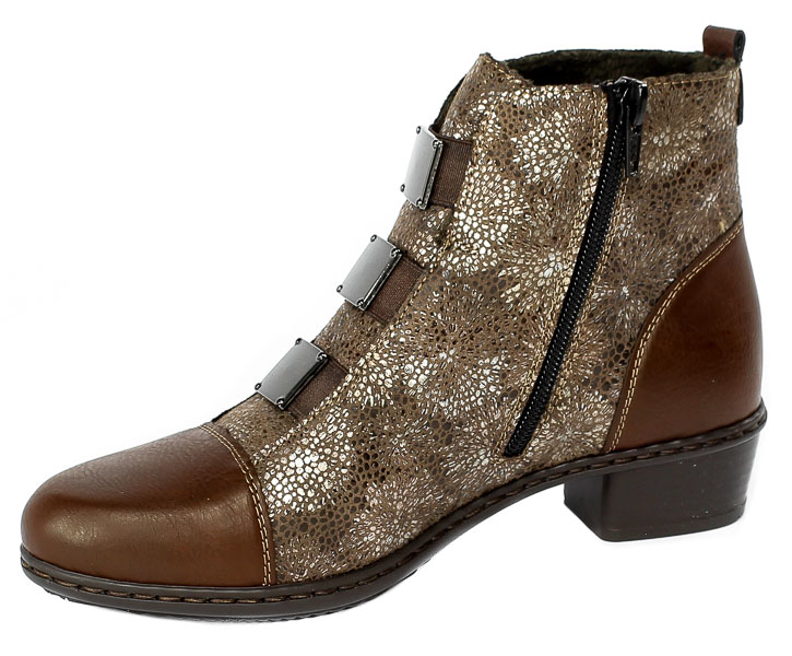 Botki Rieker Y07C9-24 Brown