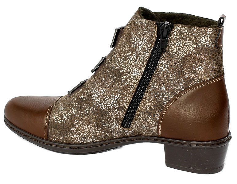 Botki Rieker Y07C9-24 Brown