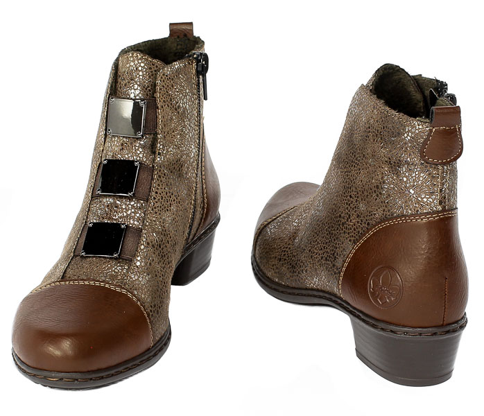 Botki Rieker Y07C9-24 Brown