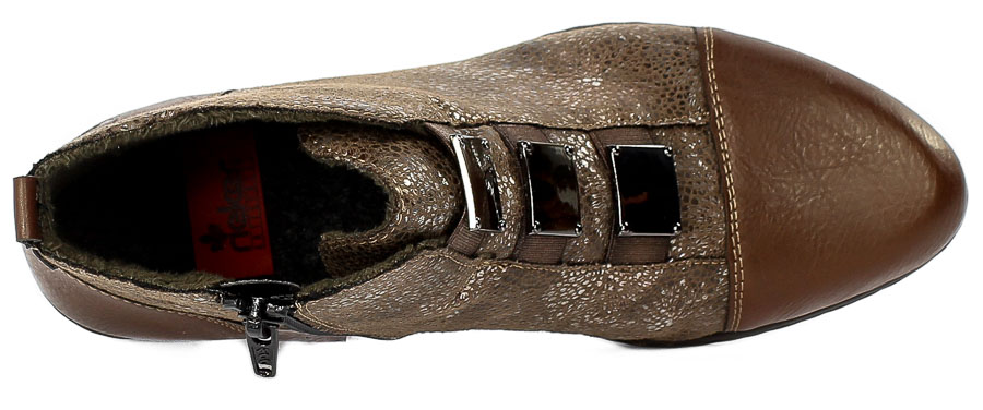 Botki Rieker Y07C9-24 Brown