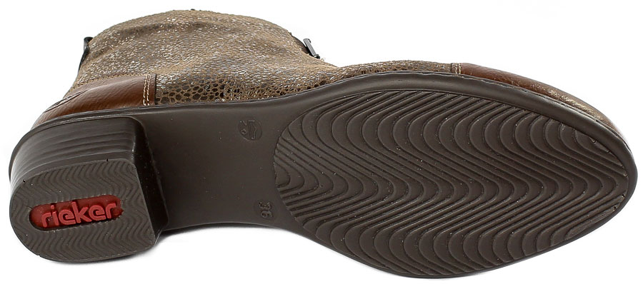 Botki Rieker Y07C9-24 Brown