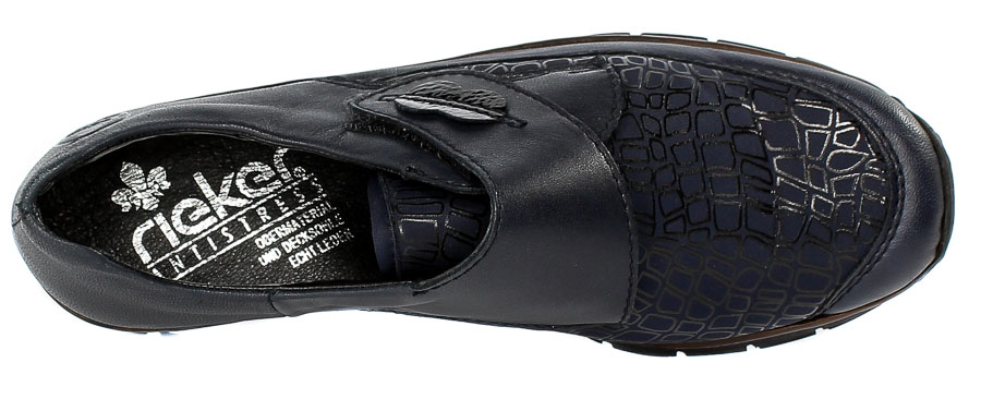 Półbuty Rieker 537C0-14 Blue
