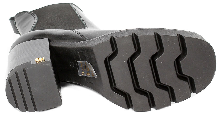Botki Chebello 3028-407-S246 Czarne
