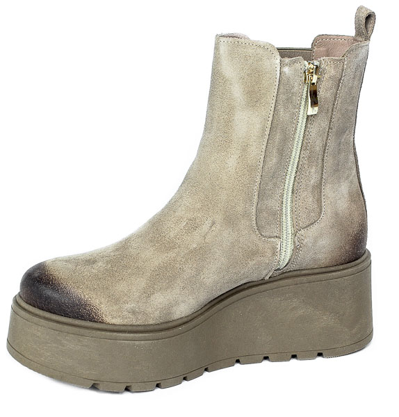 Botki Lemar 60390 W.Taupe+ZŁ