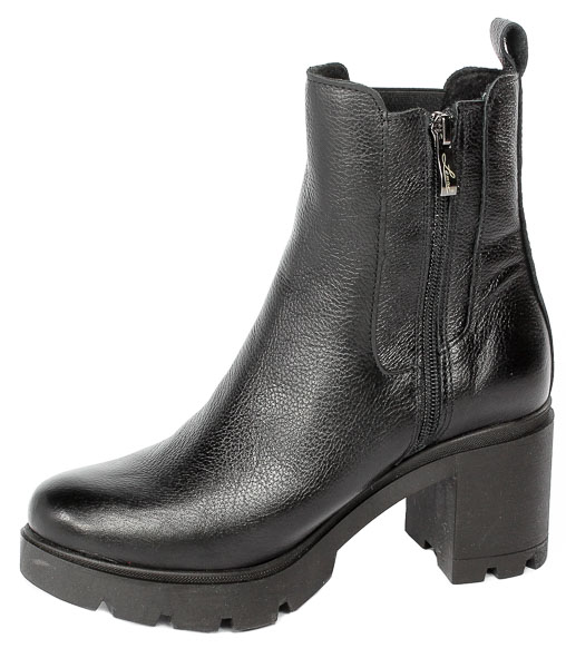 Botki Lemar 60396 T.Czarny+Cn