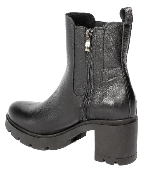 Botki Lemar 60396 T.Czarny+Cn